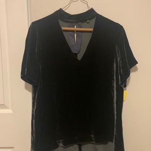 Madewell Velvet Top